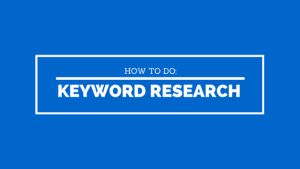 How To Do Keyword Research