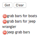 Ubersuggest grab bars example for negative keyword research