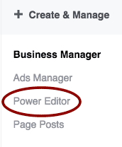 power editor link