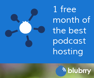 blubrry podcast hosting banner